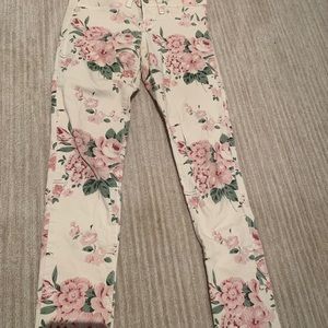 Floral Jeans